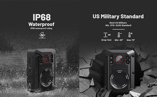 Light Weight & Long Battery Life & Waterproof & Shockproof